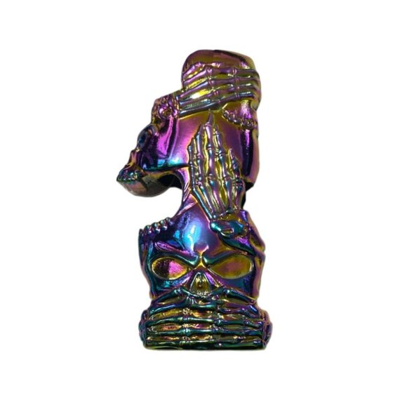 Skeleton Iridescent Mystic Case Cover Holder fits BIC standard J6 - Picture 2 of 2